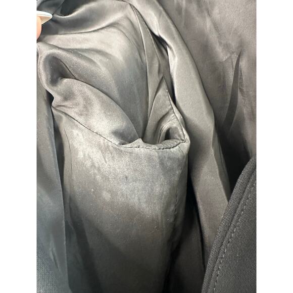 Talbots Blazer Black Office Work Career Business Preppy Corporate Size 8‎ - Picture 3 of 15